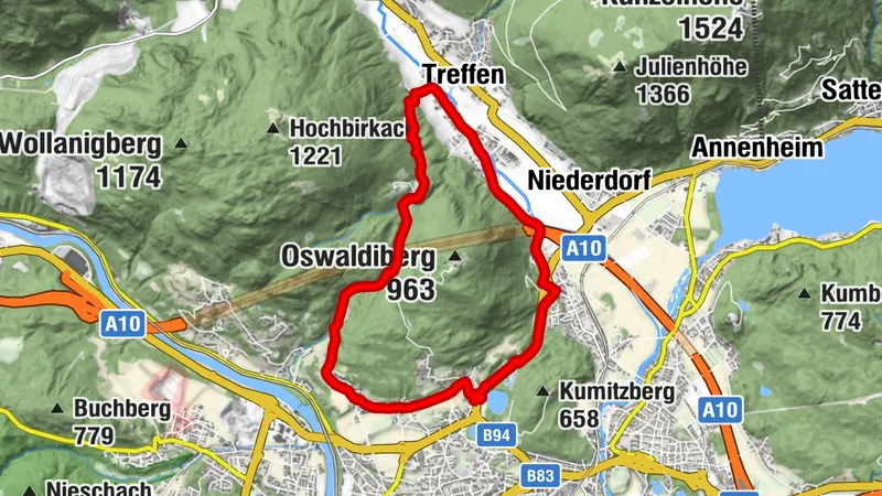 Parcours autour du mont Oswaldi - n°4
