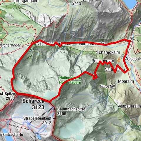 Schareck über Ostgrat