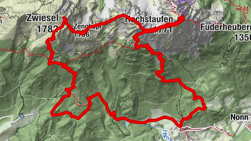 Staufen-Überschreitung