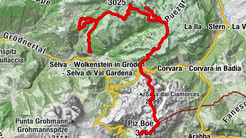 Dolomiten-Rundtour