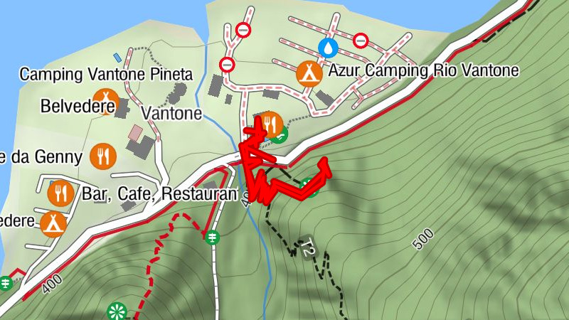 Idrosee - fantastischer Aussichtspunkt..nur wenige Minuten zu Fuß