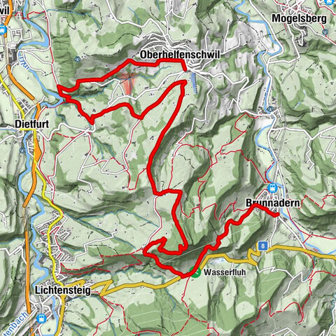 Randonnée de château en château dans la vallée de Neckertal