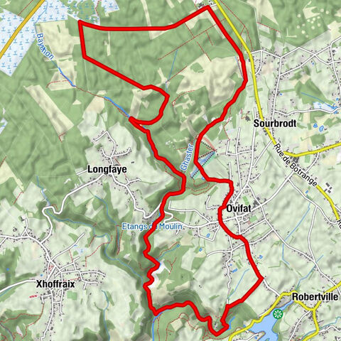 Hautes Fagnes - Château Reinhardstein