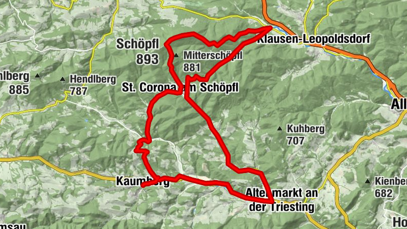 MTB Tour Schöpfl