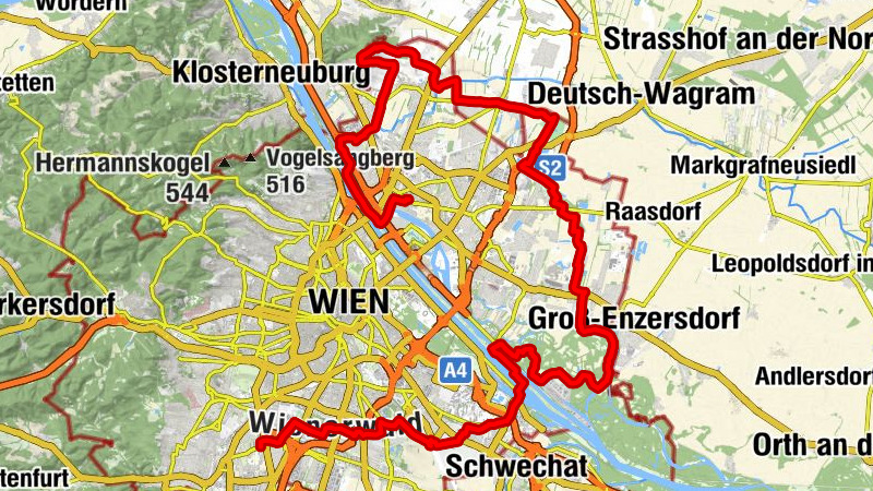 Wiener Weiterwander-Training