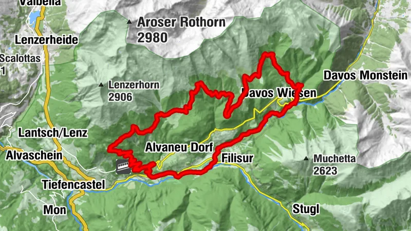 GPS Albula Haute Route